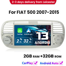 7" For Fiat 500 2007-2015