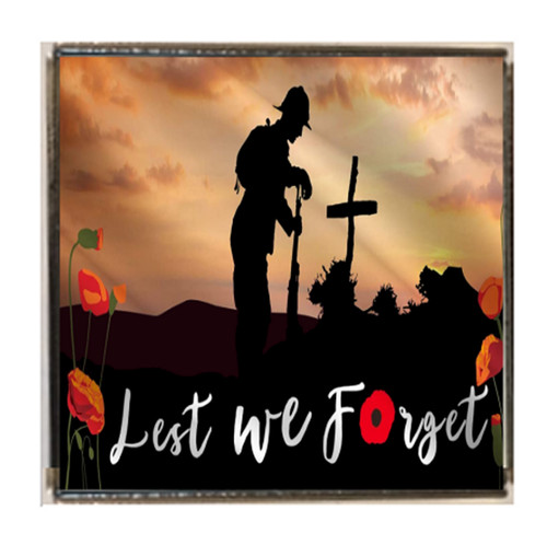 Lest forget poppy soldier - lest, we