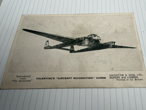 Valentines aircraft - 'valentines,
