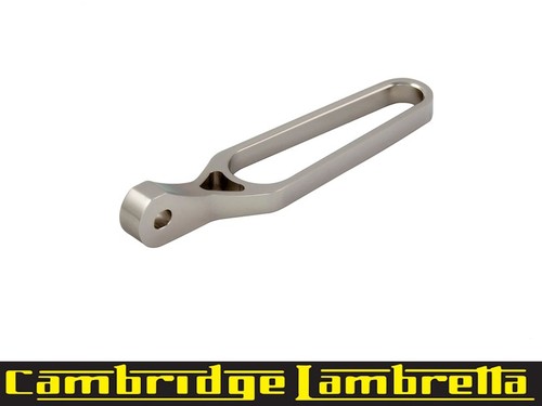 Lambretta titanium cable guide - titanium,