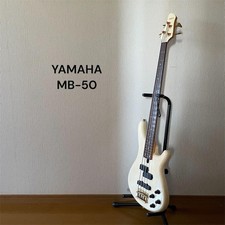Yamaha MB-50 Motion B Electric Bass Guitar White Vintage Made in Japan