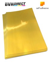 20 Sheets Metalic silky Gold