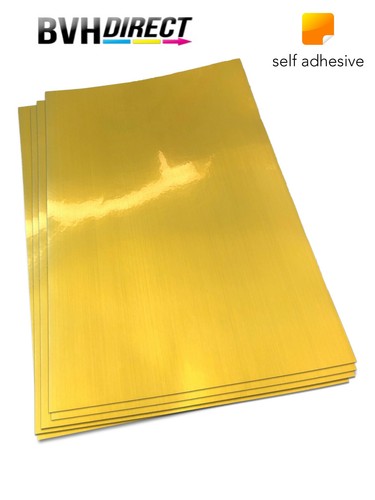 Sheets metalic silky gold - 20,