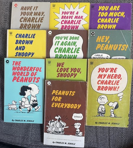 10x vintage peanuts - 10x, charlie
