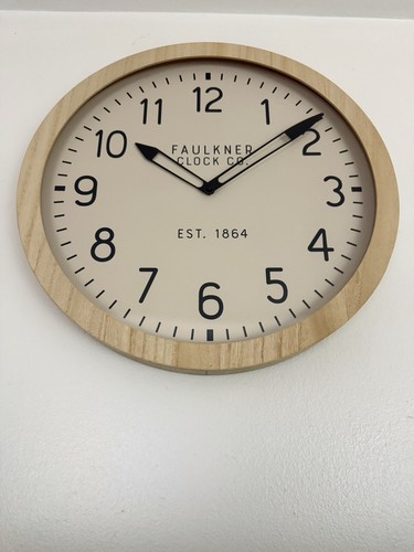 Wall clock wood - wood,