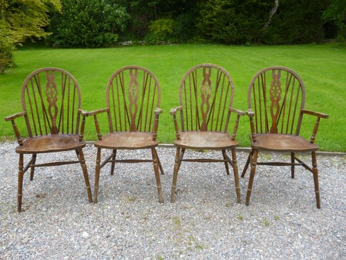 Vintage set four carver - set,