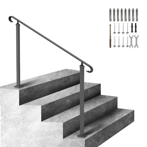 Wrought iron handrail - wrought,