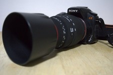 Sony A200 10.2 MP Camera w/ SIGMA APO 70-300mm F4-5.6 DG MACRO A Mount Zoom Lens