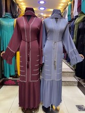 dubai abaya available In Violent.size:54,56 and 58