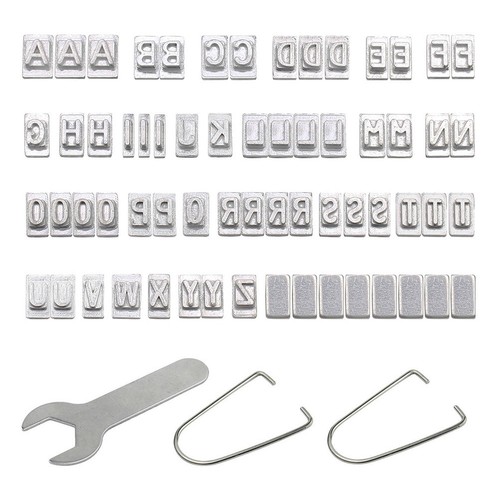 Letters bbq branding iron - letters,