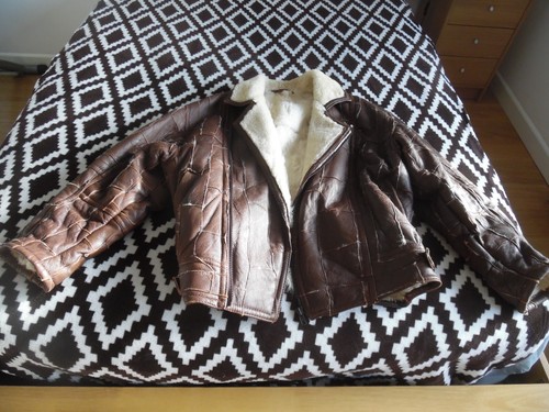 Vintage bulgarian sheepskin - vintage,