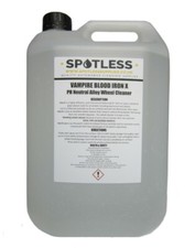 5L Bleeding Alloy Wheel Cleaner PH Neutral Acid Free Car Valeting Iron X