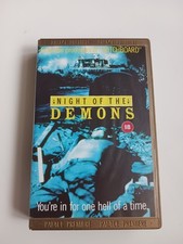 Night Of The Demons VHS Ex