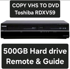 Toshiba RDXV59 Upgraded 500GB