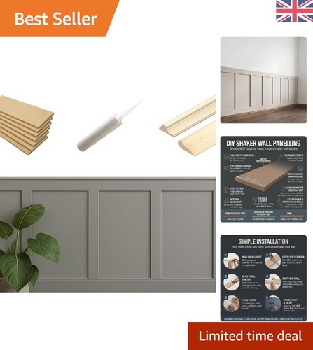 Full kit shaker wall panelling - full,