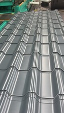 tile effect metal roofing sheets polyester, stables/roofing/industrial buildings