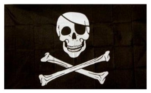 Jolly roger skull - skull, crossbones