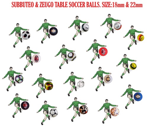 Subbuteo zeugo 18mm 22mm - &,