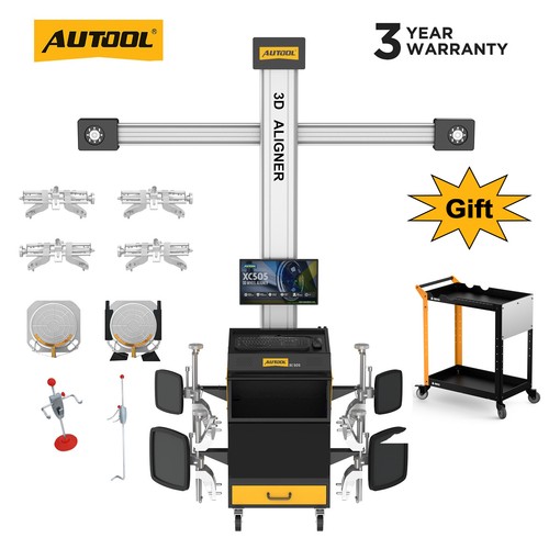 Wheel alignment machine - 3d,