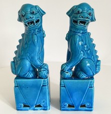 Vintage foo dogs pair