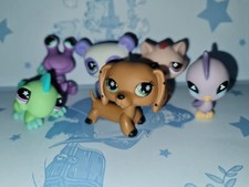 Littlest Pet Shop Monopoly Game Set Cat Panda Snail Dachshund No# LPS