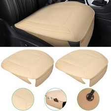 2PCS Car Seat Cover Leather Universal Front Covers Protector Cushion Breathable