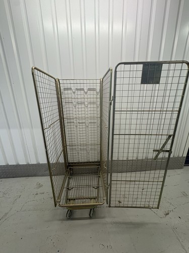 Heavy duty roll cage trolley - heavy,