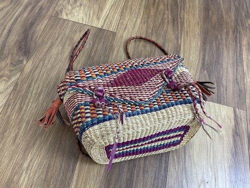 Handwoven african bolga - african, basket
