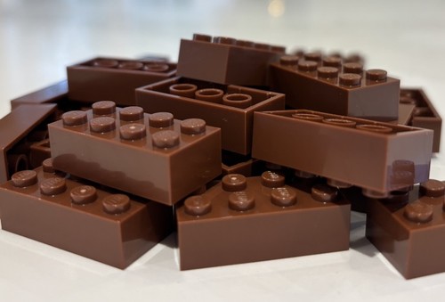 Lego bricks 100 2x4 - 100, x