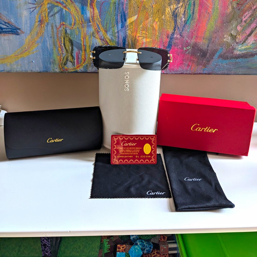 Cartier rimless rectangular - cartier,