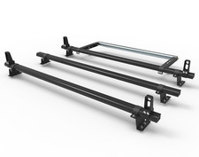 Ford Transit Custom 3 bars Roof Rack inc roller aluminium 2013 to 2023 DM86LSA30