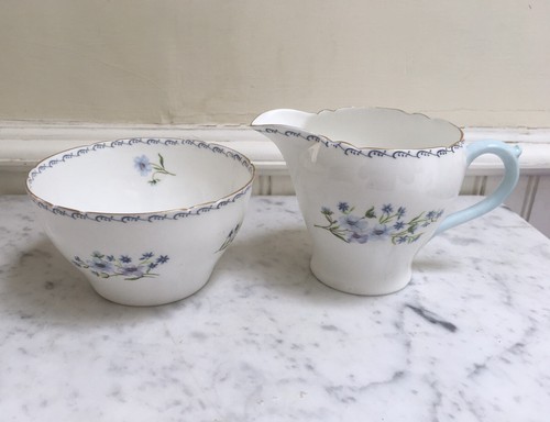 Vintage shelley blue rock milk - vintage,