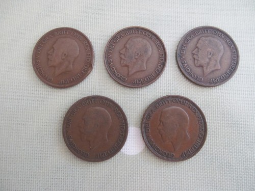 Vintage antique set of five - set,