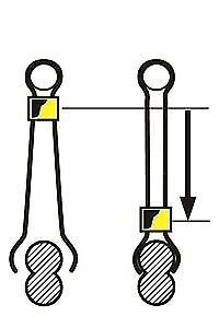 Lgb catenary wire pieces - 12,