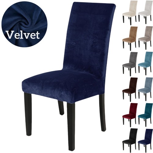 Stretch velvet dining chair - stretch,