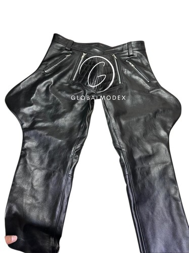 Handcrafted black leather - handcrafted,