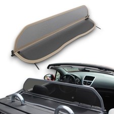 Wind Deflector Suitable For Peugeot 207CC Beige
