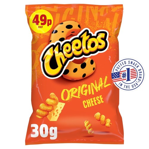 Cheetos original cheese 30g - cheetos,