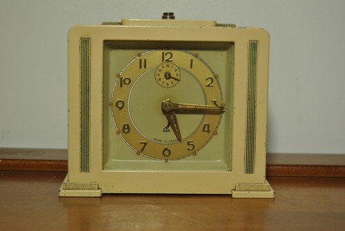 Vintage jaz art deco alarm - vintage,