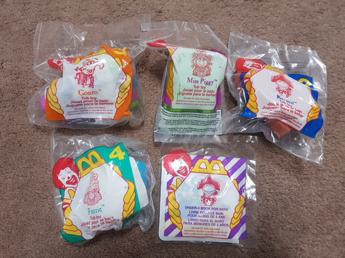 Mcdonalds set muppets bath - 5,