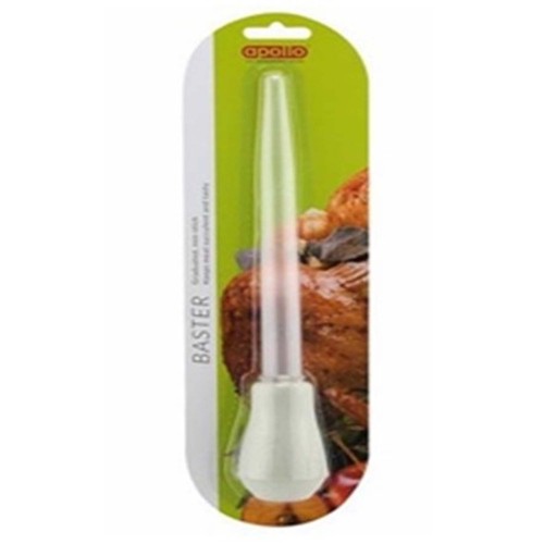 Clear food flavour baster tube - clear,