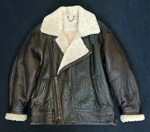 Vintage shearling aviator - vintage, b-3