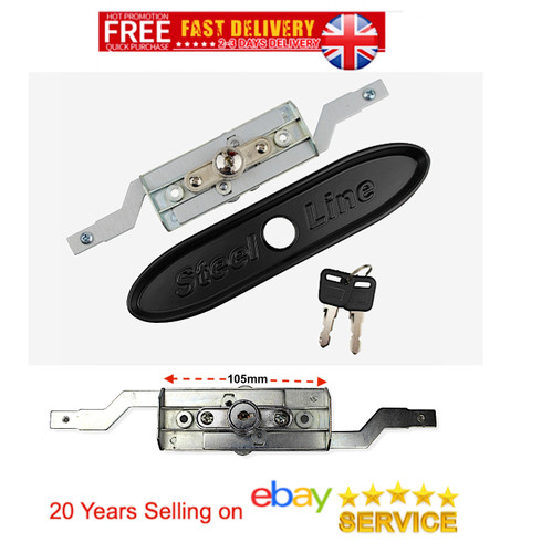 Steel line garage door - line,
