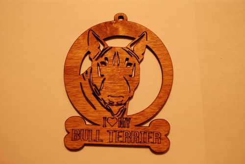 Bull terrier laser cut - laser,