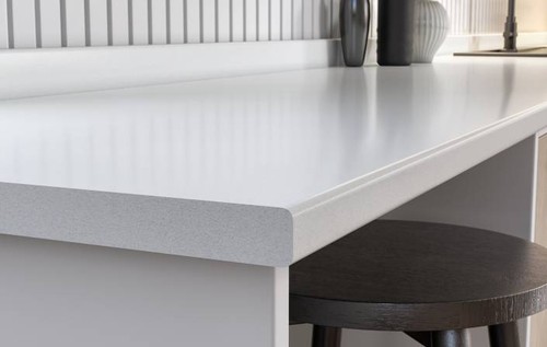 White glacier rounded edge - white,