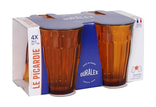 Duralex picardie amber - 4x,