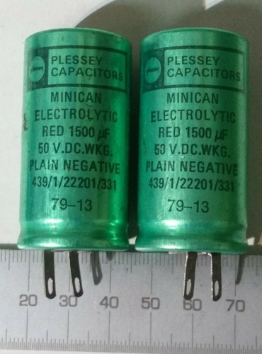 Vintage plessey capacitors - 2,