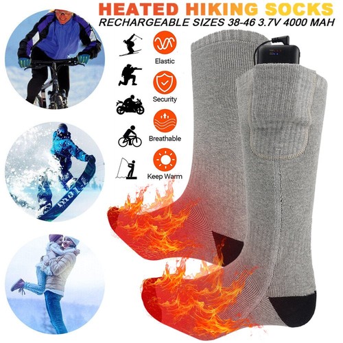 Electric heated socks - electric,