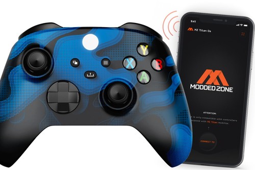 Blue camo xbox - xbox, one