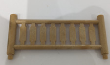 Sylvanian Families Oakwood Manor House SPARES Brown Railing - 7.5 cm